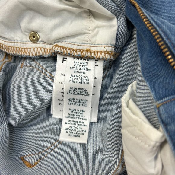 Frame Le Skinny De Jeanne Crop - Picture 3 of 4